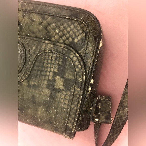 Rouje Bibi crossbody bag python - Picture 4 of 10